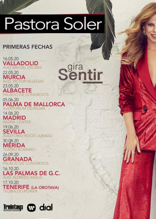 Cartel de Concierto de Pastora Soler en La Orotava