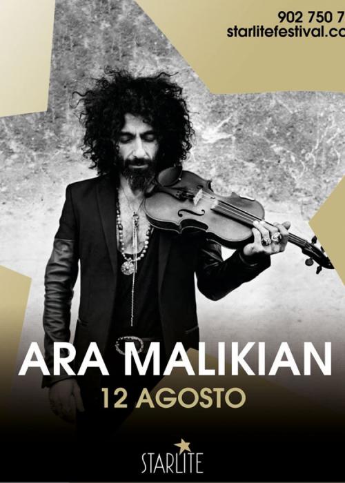 Cartel de Concierto de Ara Malikian en Marbella