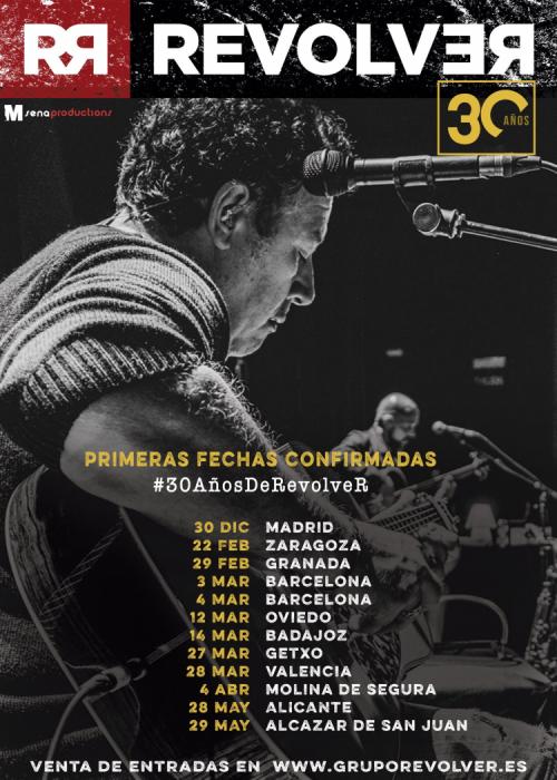 Cartel de Concierto de RevolveR en Molina de Segura