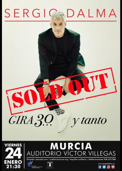 Cartel de Concierto de Sergio Dalma en Murcia