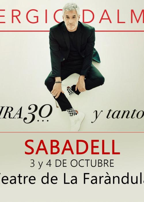 Cartel de Concierto de Sergio Dalma en Sabadell (Aplazado)