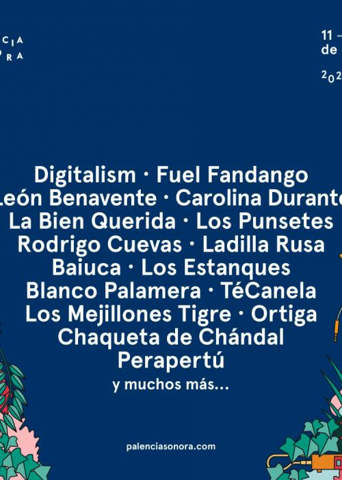 Cartel de Palencia Sonora 2020