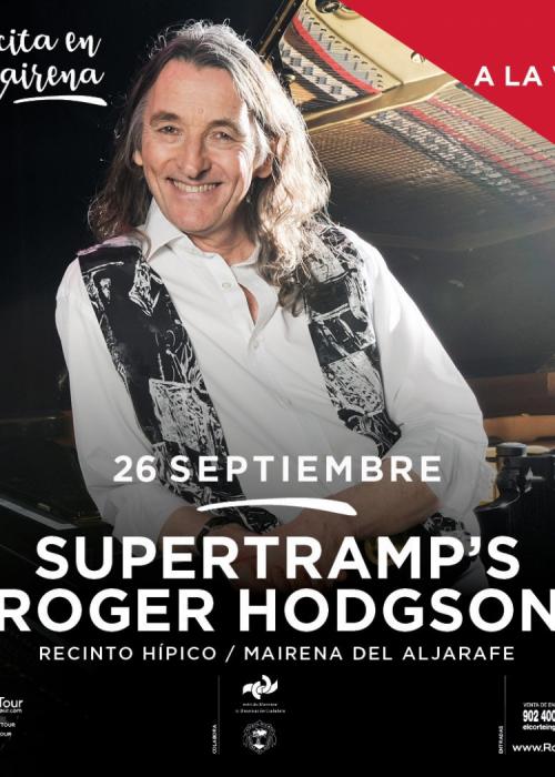Cartel de Concierto de Roger Hodgson en Sevilla