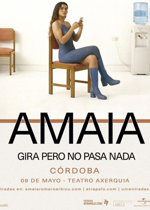 Cartel de Concierto de Amaia Romero en Córdoba