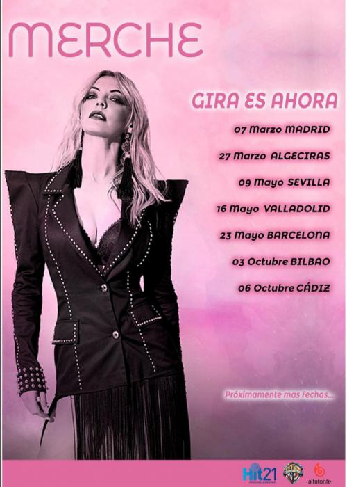 Cartel de Concierto de Merche en Algeciras