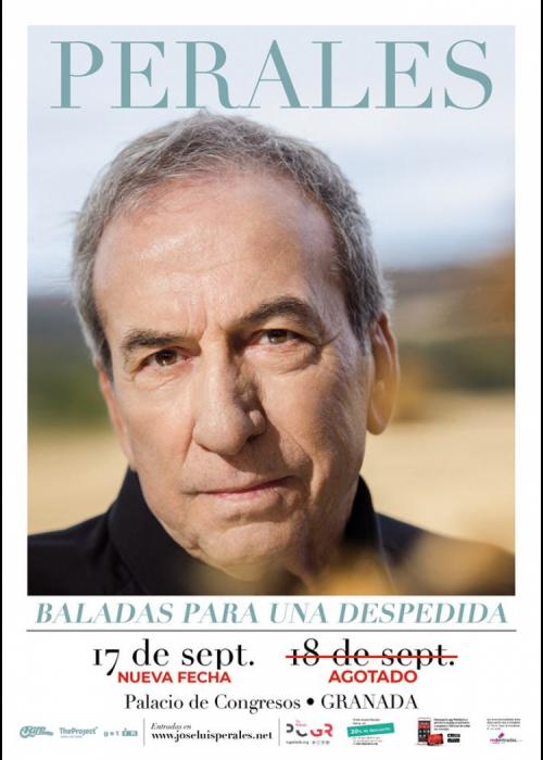 Cartel de Concierto de José Luis Perales en Granada