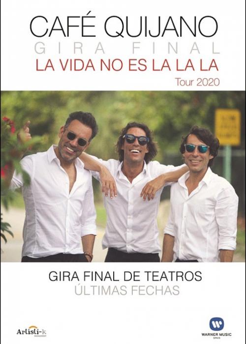 Cartel de Concierto de Café Quijano en Huesca