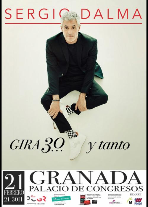 Cartel de Concierto de Sergio Dalma en Granada