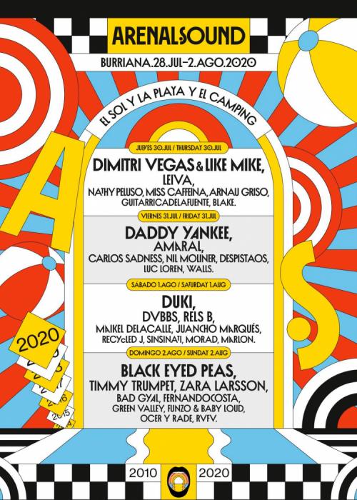 Cartel de Arenal Sound 2020