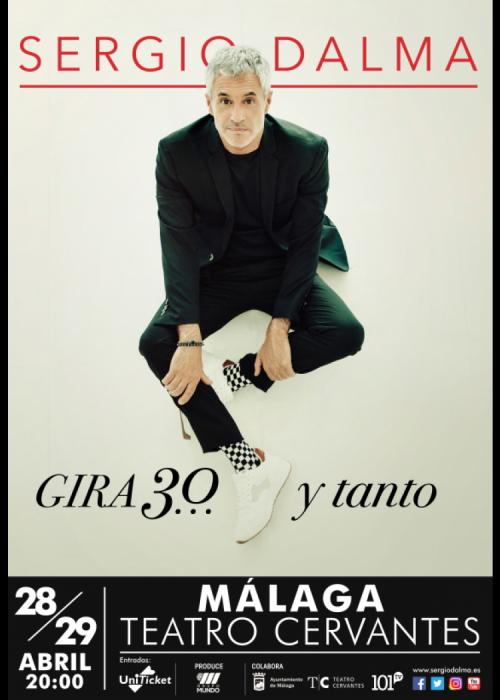 Cartel de Concierto de Sergio Dalma en Málaga (Aplazado)