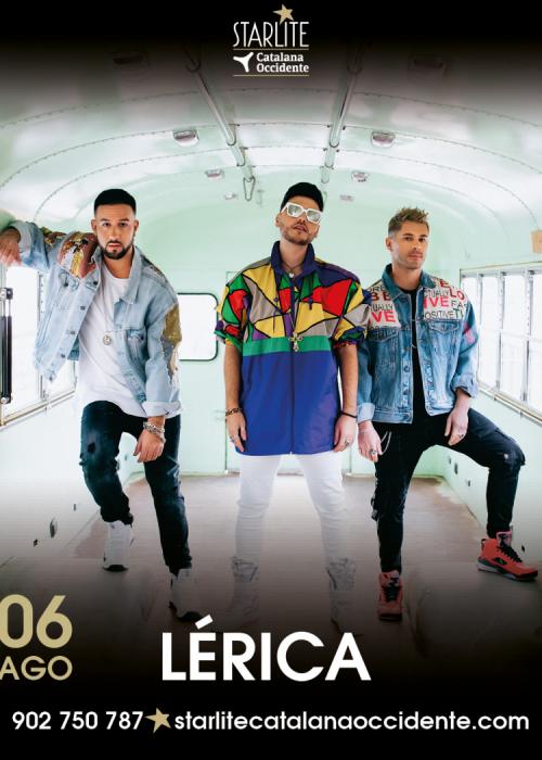 Cartel de Concierto de Lérica en Marbella