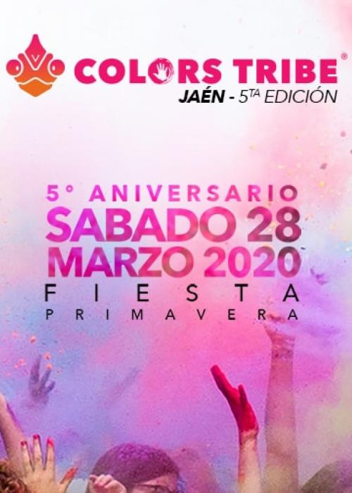 Cartel de Colors Tribe Jaén 2020