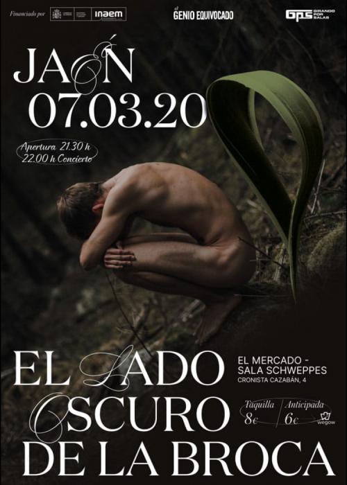 Cartel de Concierto de El Lado Oscuro de la Broca en Jaén