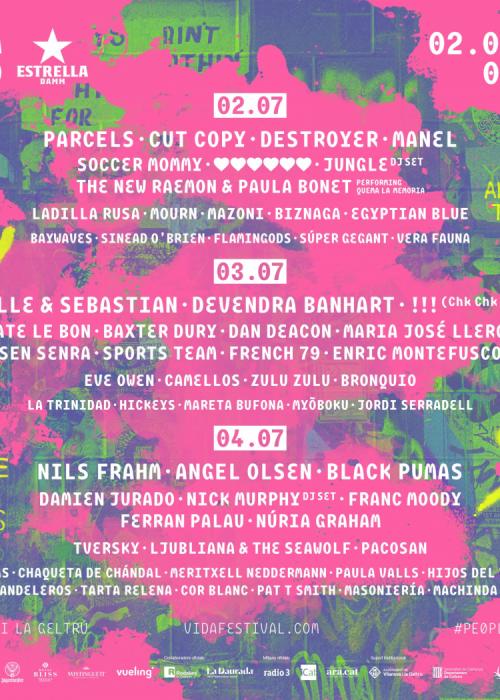 Cartel de Vida Festival 2020