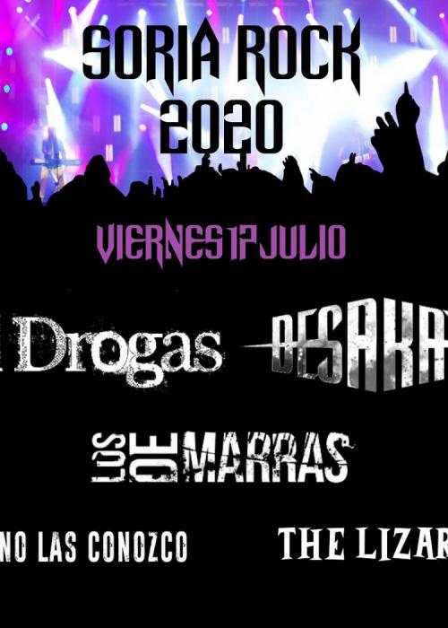 Cartel de Soria Rock 2020