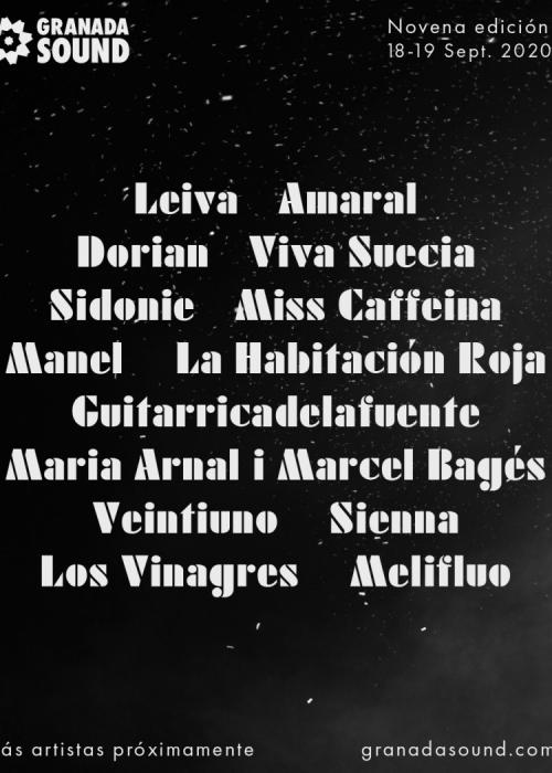 Cartel de Granada Sound 2020