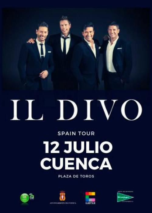 Concierto de IL Divo en Cuenca. Comprar Entradas.