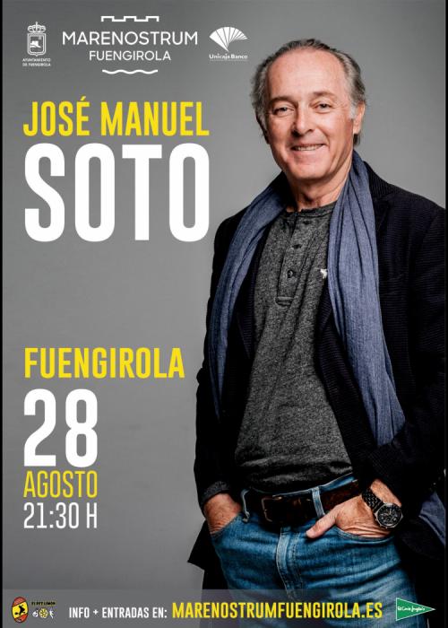 Cartel de Concierto de José Manuel Soto en Fuengirola