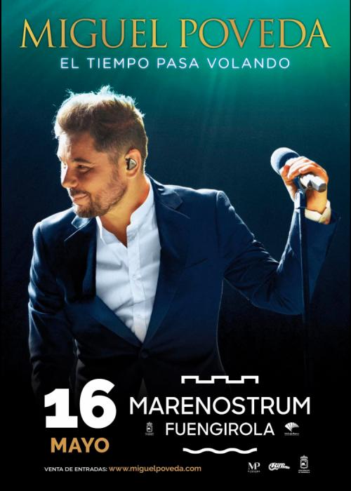 Cartel de Concierto de Miguel Poveda en Fuengirola