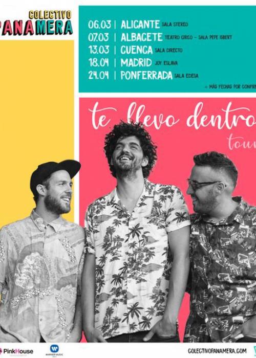 Cartel de Concierto de Colectivo Panamera en Cuenca