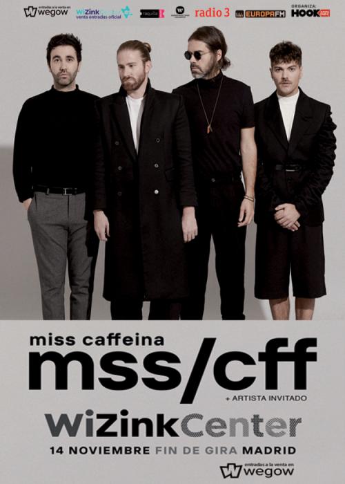 Cartel de Concierto de Miss Caffeina en Madrid