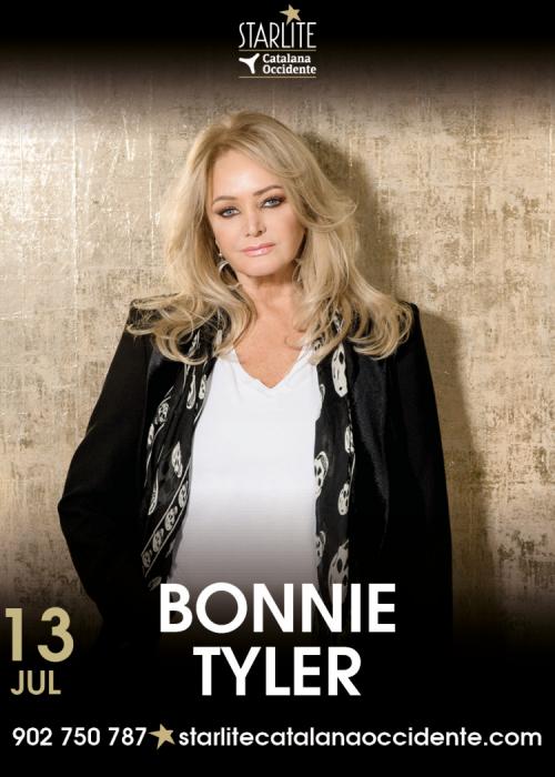 Cartel de Concierto de Bonnie Tyler en Marbella