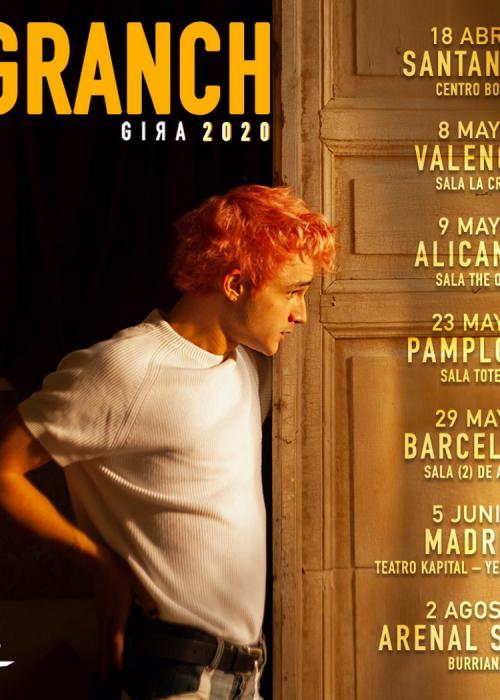 Cartel de Concierto de Pol Granch en Madrid