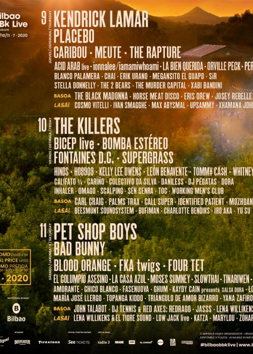 Cartel de BBK Live 2021