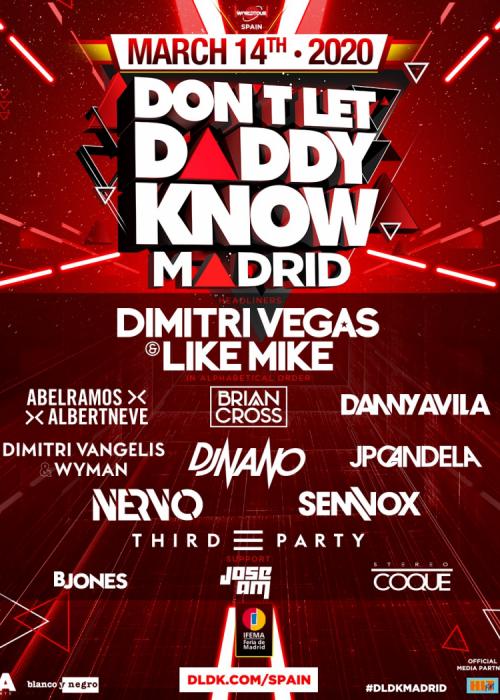 Cartel de Don’t Let Daddy Know 2020