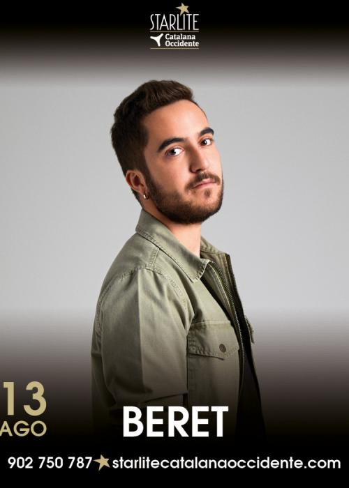 Cartel de Concierto de Beret en Marbella