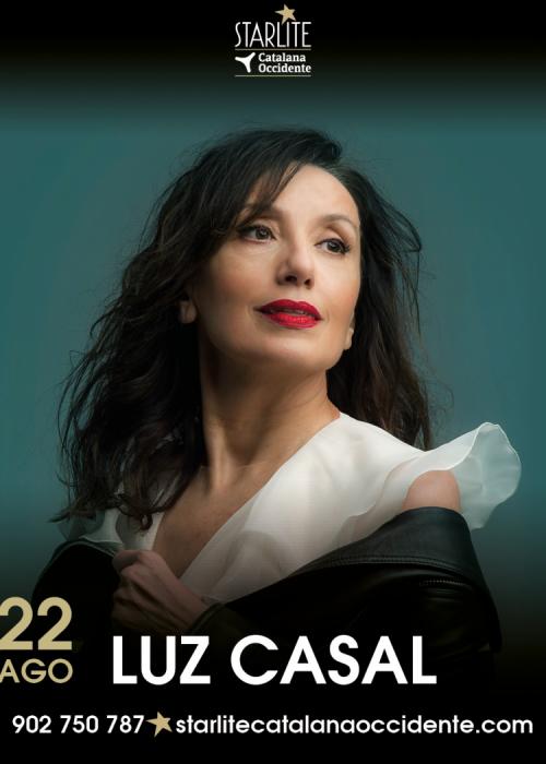 Cartel de Concierto de Luz Casal en Marbella