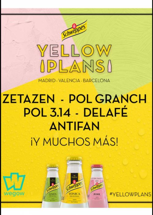 Cartel de Concierto de Delafé en Madrid