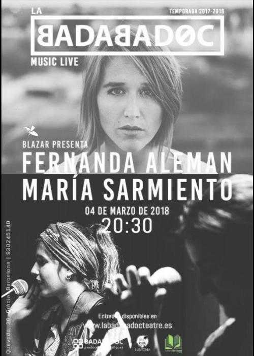 Blazar presenta Fernanda Alemán y  Maria Sarmiento