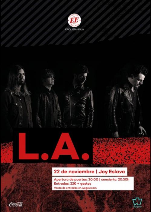 Cartel de Escenario Eslava presenta a L.A. en Madrid
