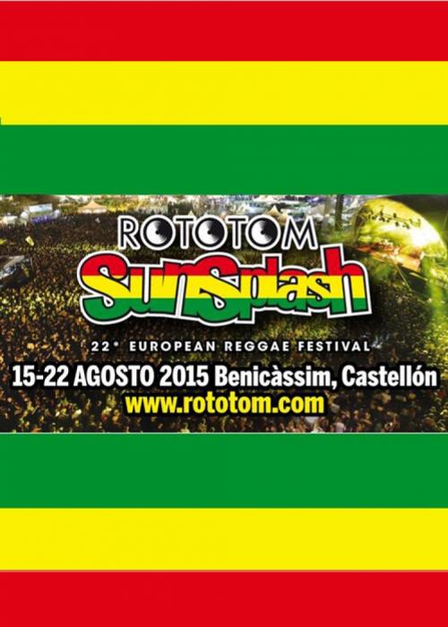 Cartel de Rototom Sunsplash Festival 2015