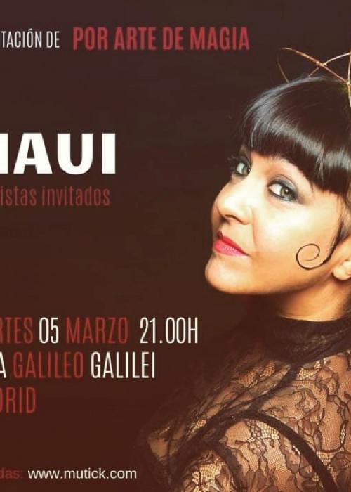 Cartel de Concierto de Maui en Madrid