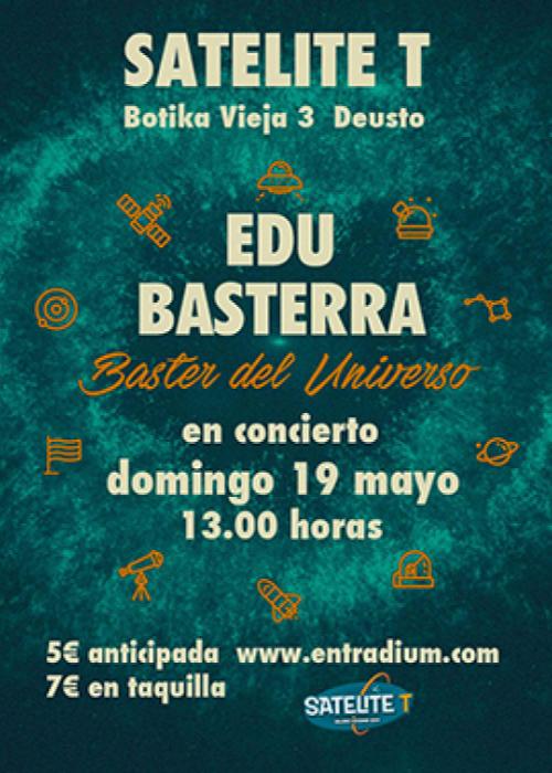 EDU BASTERRA ÚLTIMO ÁLBUM "BASTE DEL UNIVERSO"