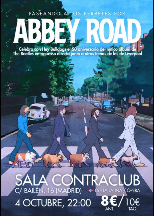 Cartel de Concierto de Hey Bulldogs (Tributo Beatles) en Madrid
