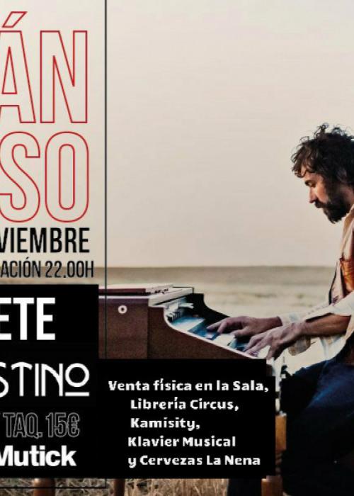 Cartel de Concierto de Julián Maeso en Albacete