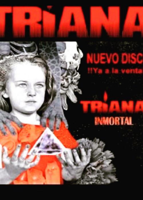 Cartel de Concierto de Triana en Badajoz