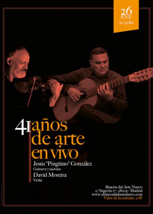 David Moreira y Jesús Pingüino González