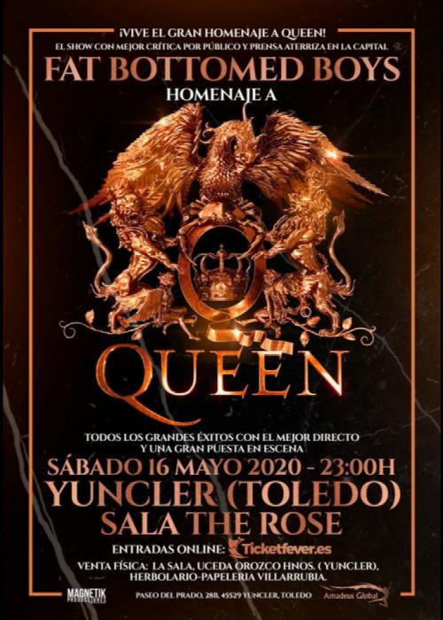 Tributo a Queen - Fat Bottomed Boys 