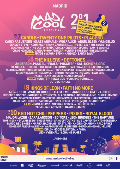 Cartel de Mad Cool Festival 2021