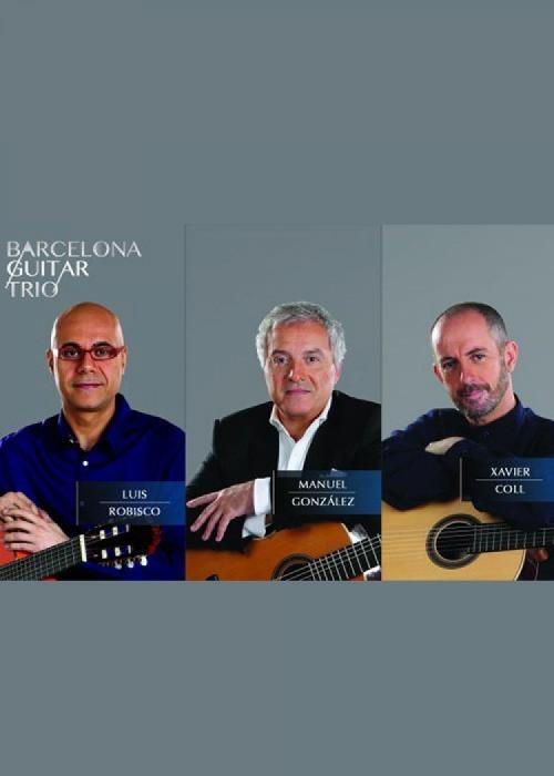 Cartel de Classic Guitar Trío en Barcelona (Enero 2015)