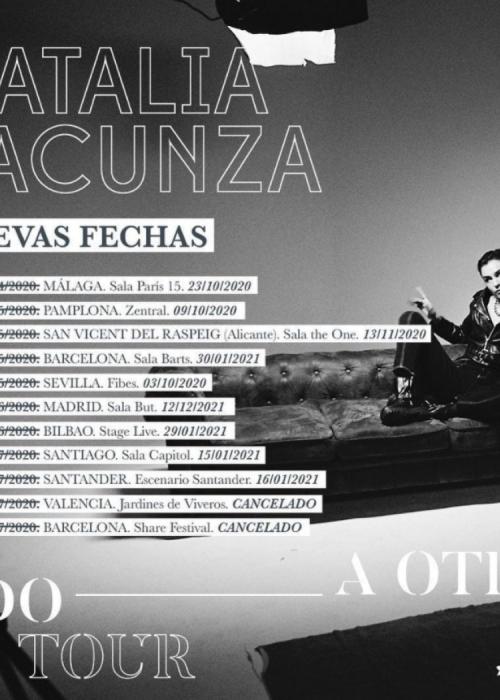 Cartel de Concierto de Natalia Lacunza en Pamplona (Aplazado)