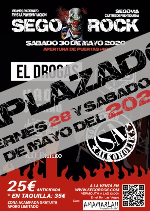 Cartel de Festival SegoRock 2021