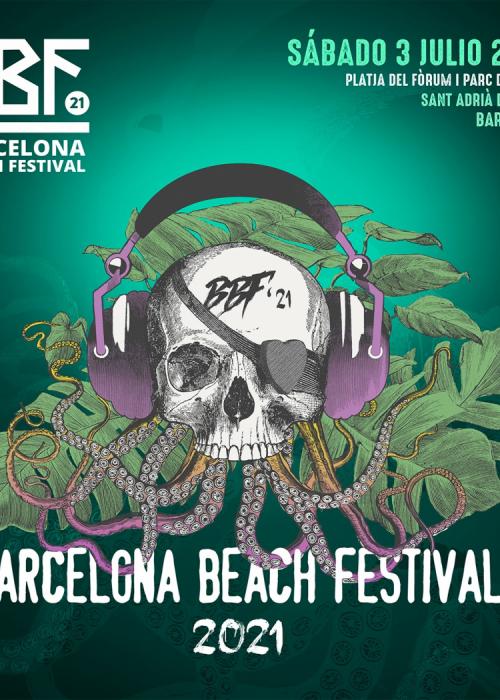 Cartel de BBF Barcelona Beach Festival 2021 (Aplazado)