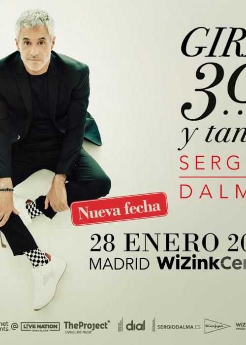 Cartel de Concierto de Sergio Dalma en Madrid (Fin de Gira)