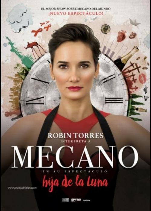 Cartel de Concierto de Hija de la Luna en Roquetas de Mar