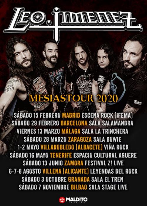 Cartel de Concierto de Leo Jiménez en Granada